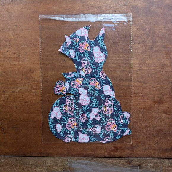 Hand Cut Halloween Autumn Peel and Stick Holiday Decals - Picture 5 of 5